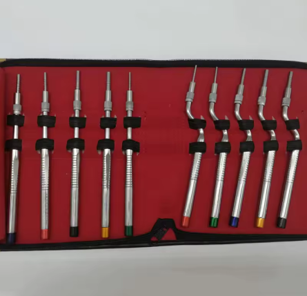 Ensemble d'ostéotomes de levage de sinus pour implant dentaire, 2.6/3.1/3.8/4.5/5.0mm