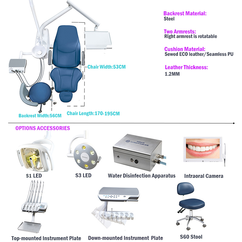 Fauteuil dentaire S640